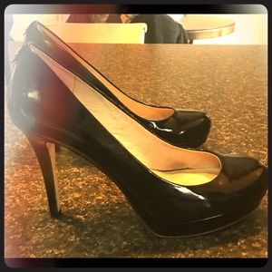 Michael Kors patent leather pump